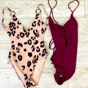 Zara and small shop bathing suits